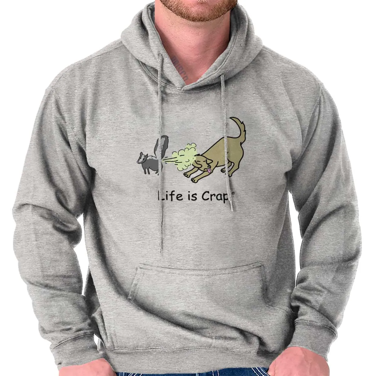 Skunk Spray Dog Hoodie