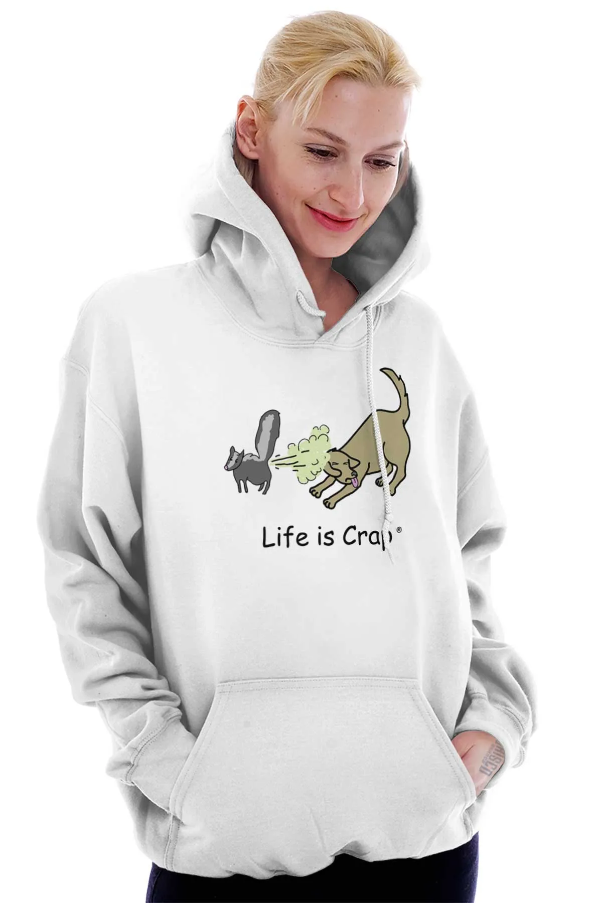 Skunk Spray Dog Hoodie