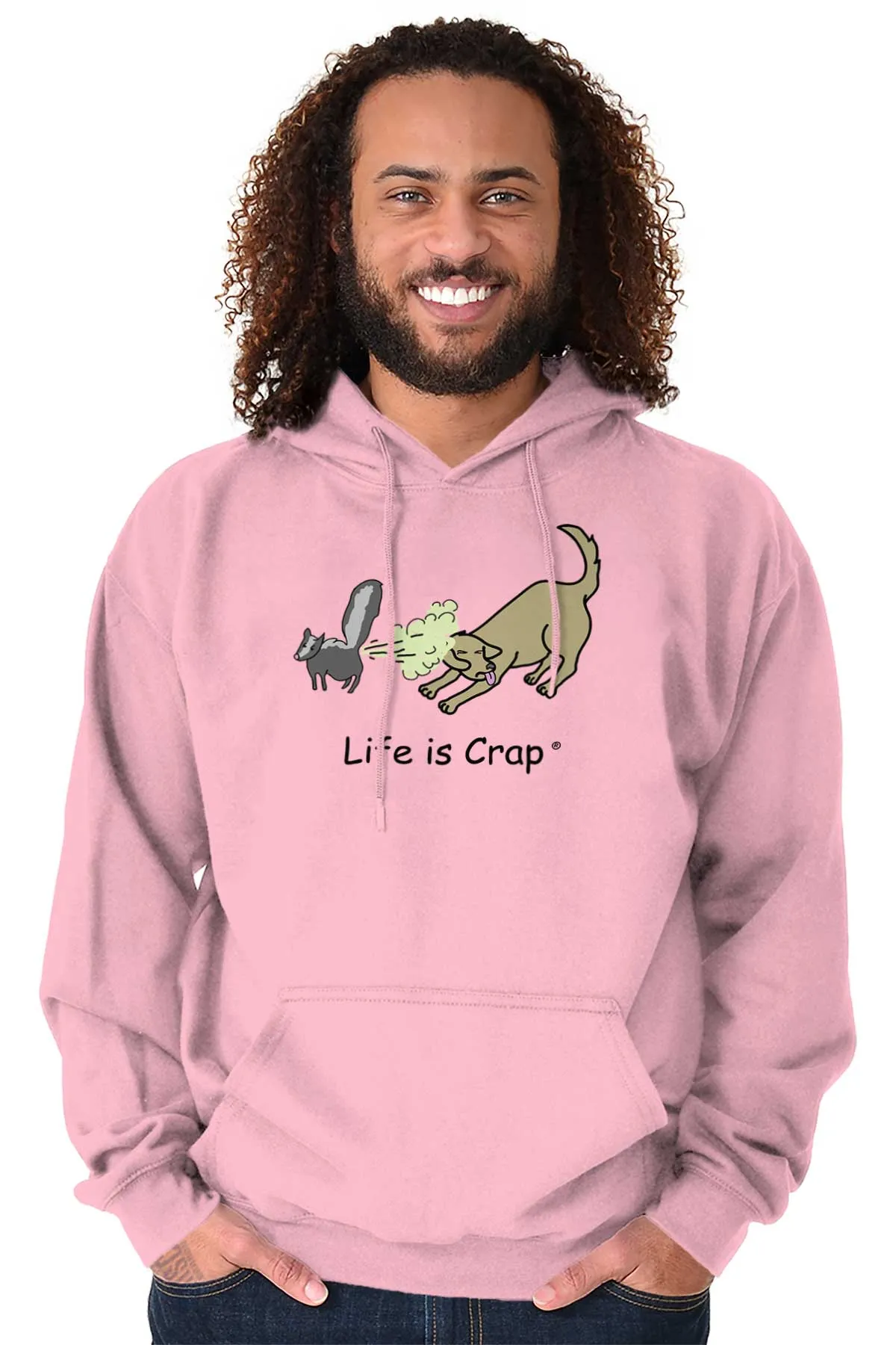Skunk Spray Dog Hoodie