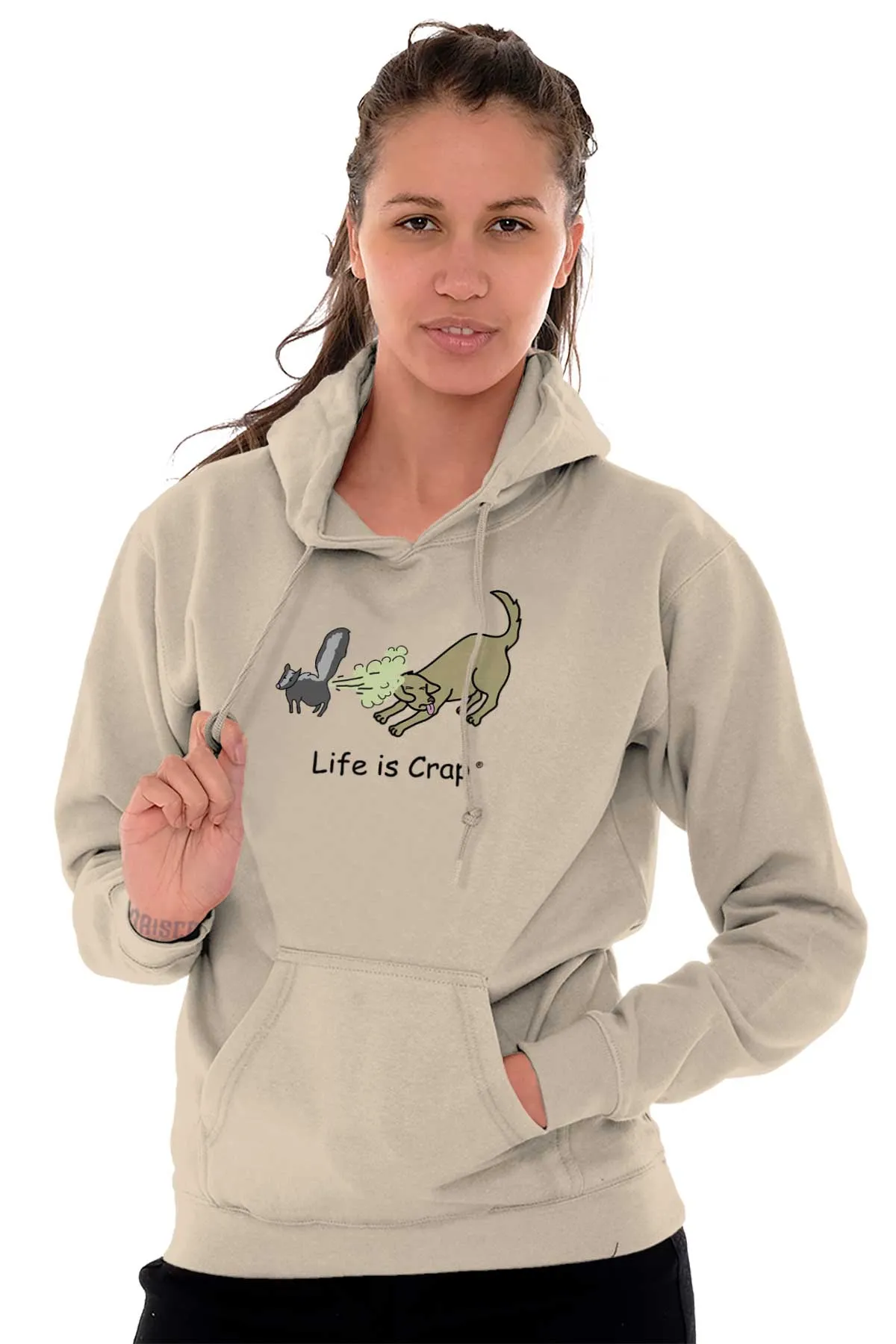Skunk Spray Dog Hoodie