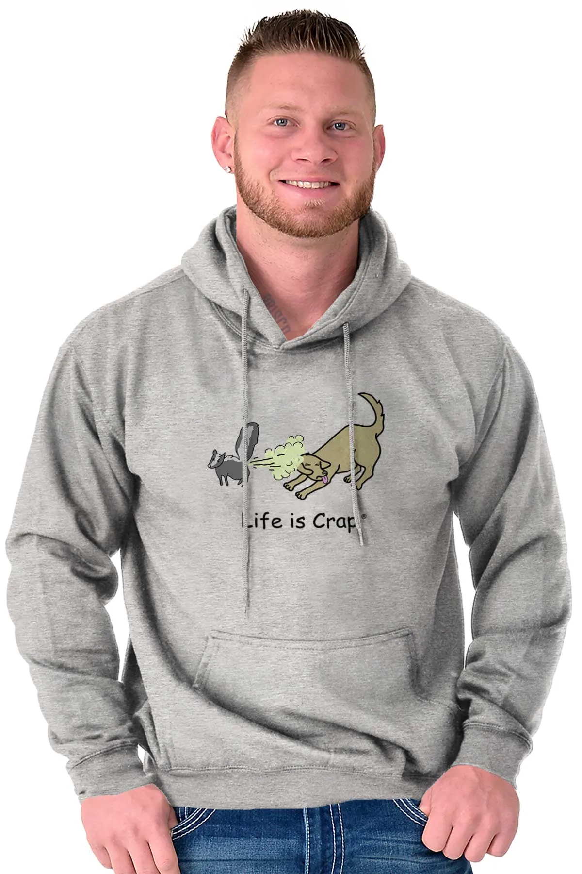 Skunk Spray Dog Hoodie