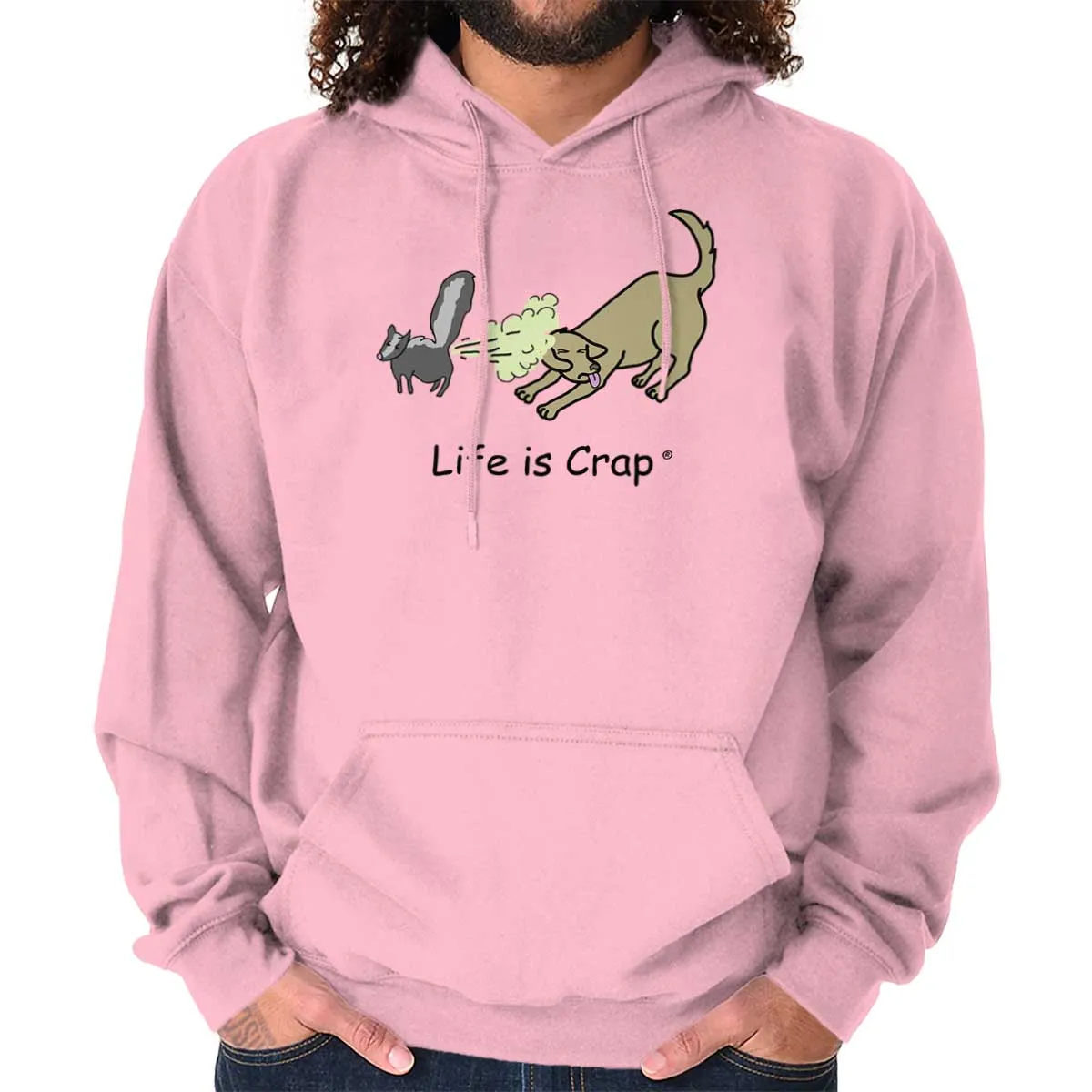 Skunk Spray Dog Hoodie