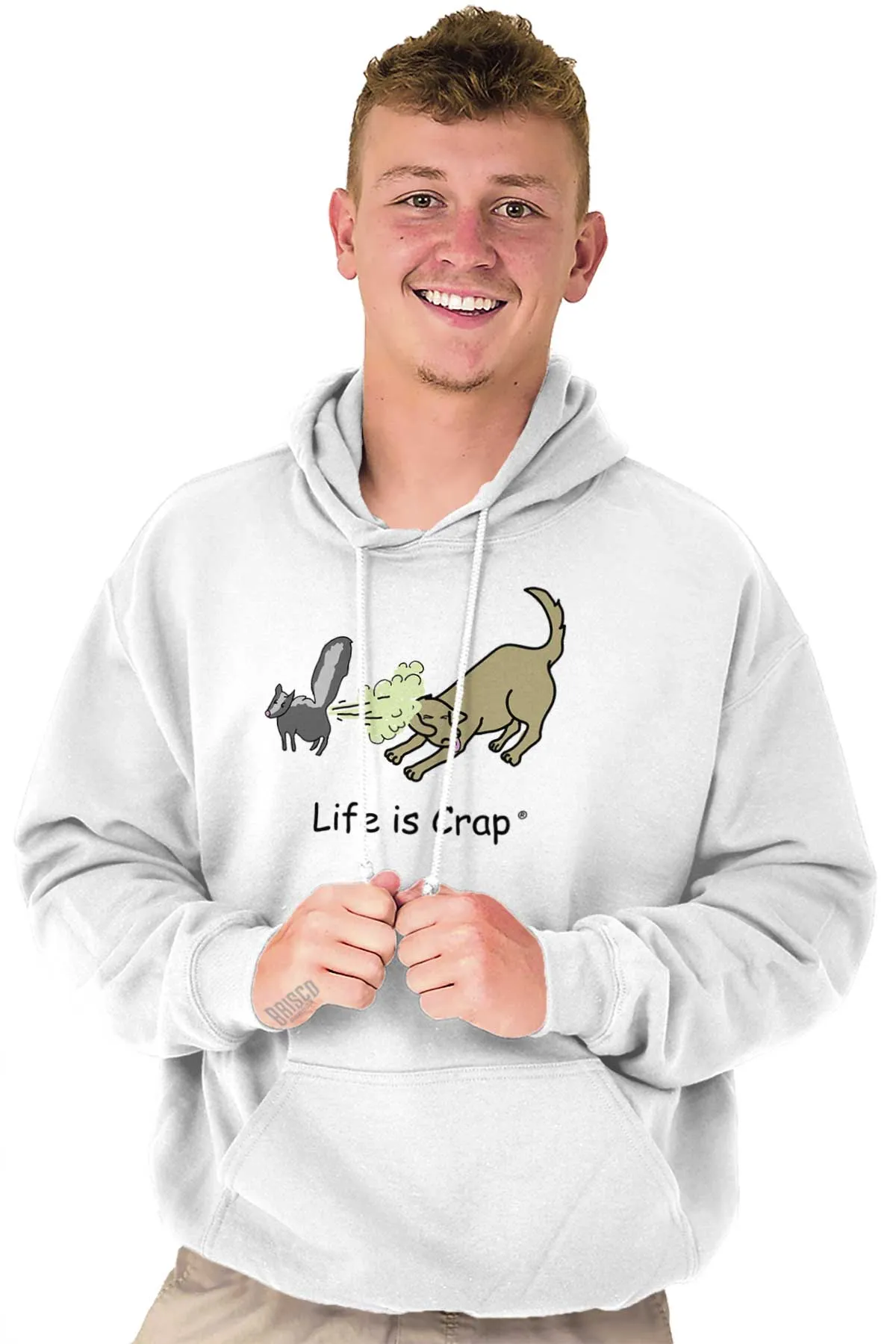 Skunk Spray Dog Hoodie
