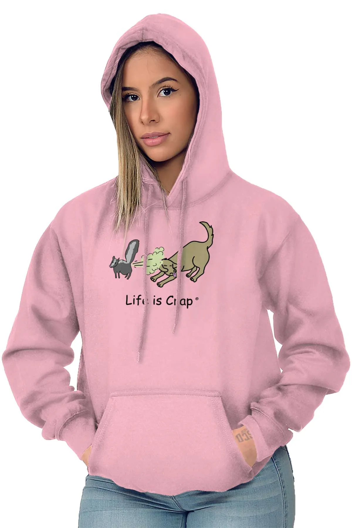 Skunk Spray Dog Hoodie