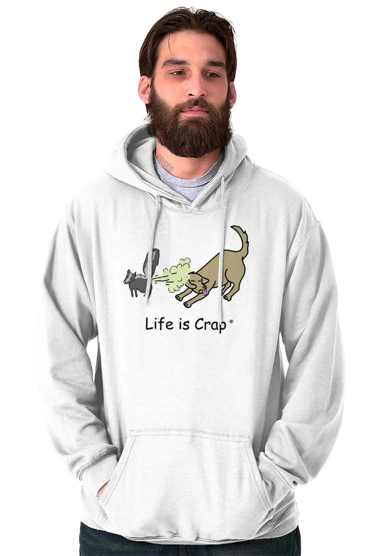 Skunk Spray Dog Hoodie