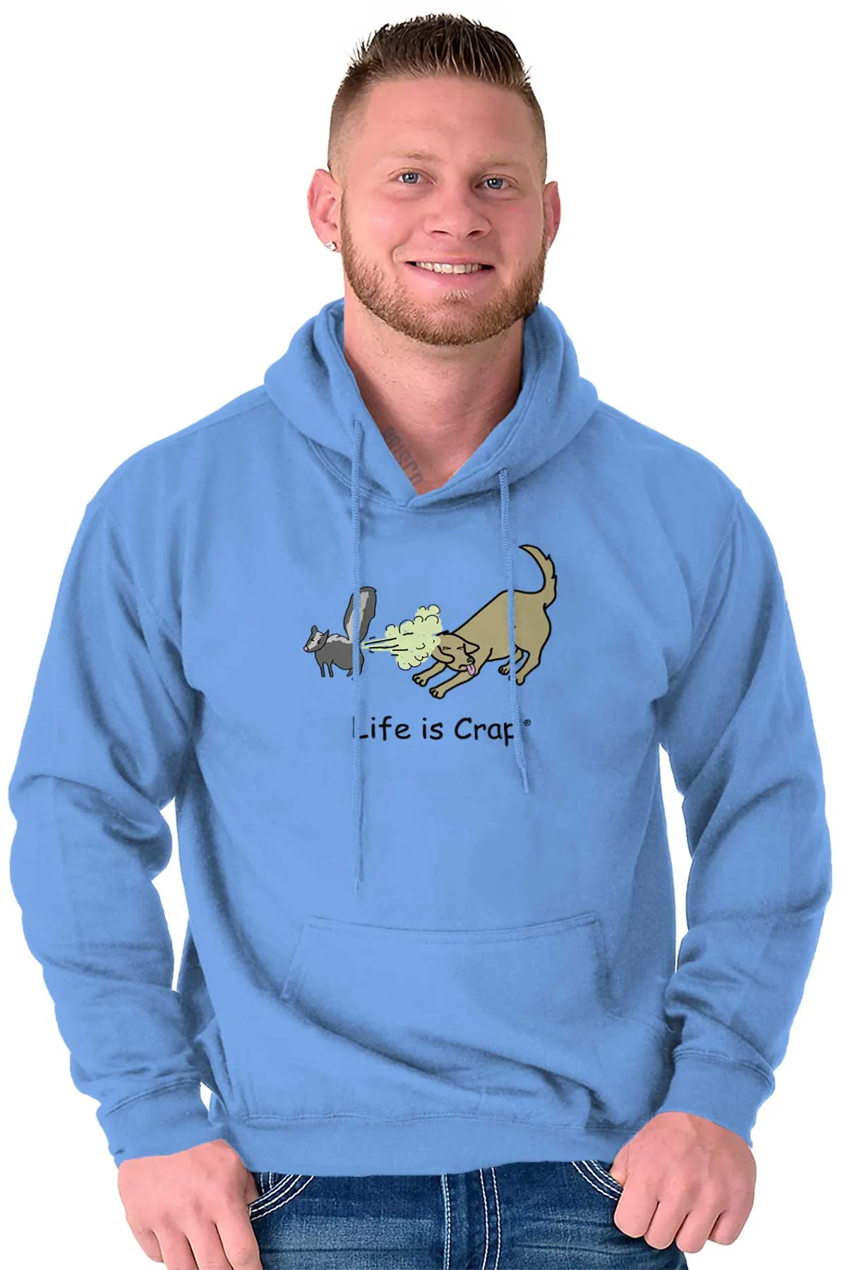 Skunk Spray Dog Hoodie