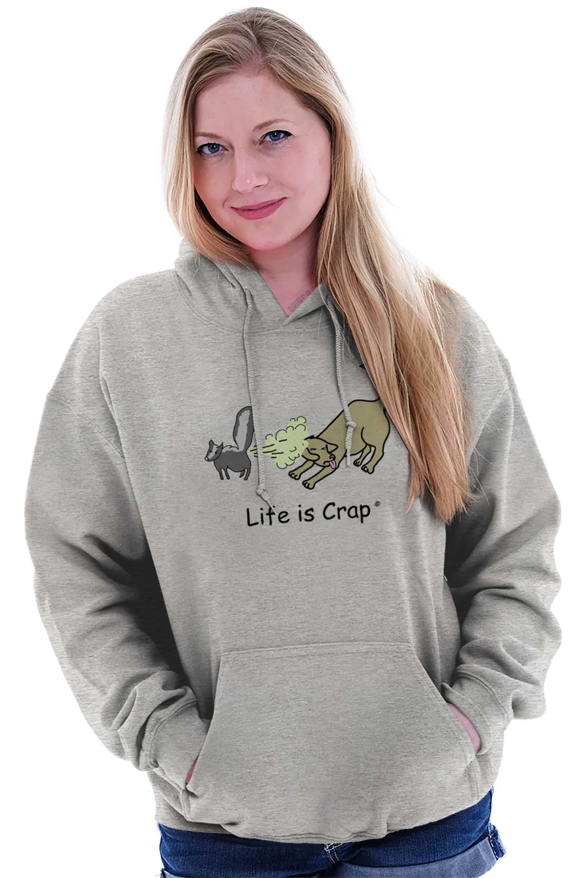 Skunk Spray Dog Hoodie