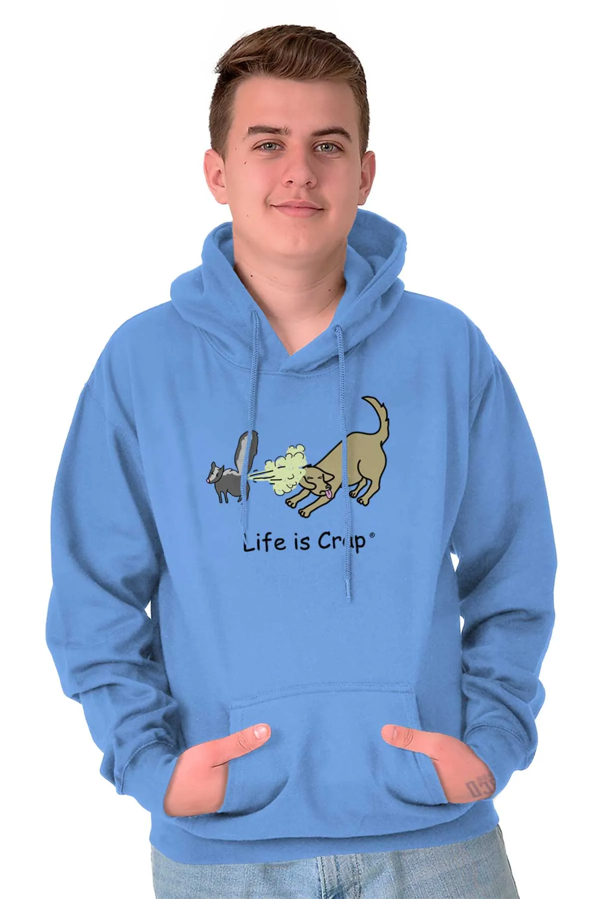 Skunk Spray Dog Hoodie