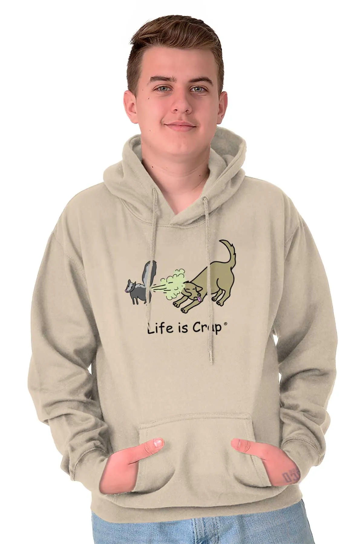 Skunk Spray Dog Hoodie