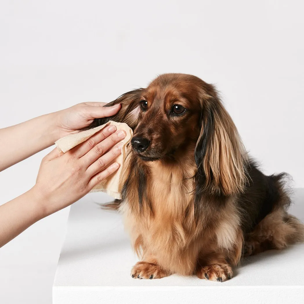 Snooza Skin and Coat Care Pet Wipes Unbleached^^^