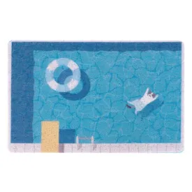 Swimming Pool Style Cat Litter Mat
