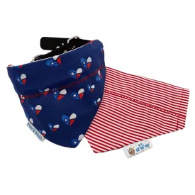 Texas Love & Pride reversible Dog Bandana - Handmade