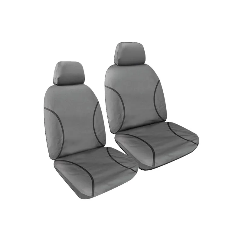 Tradies Canvas Seat Covers Suits Mazda BT-50 (UN) SDX/DX  Freestyle Cab 11/2006-10/2011 Grey