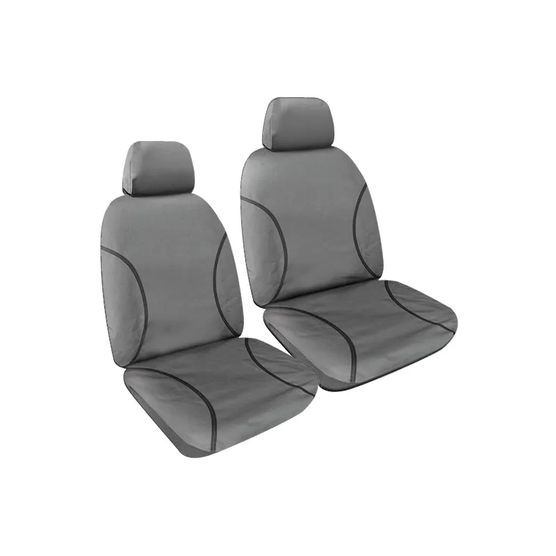 Tradies Canvas Seat Covers Suits Mazda BT-50 (UN) SDX/DX  Freestyle Cab 11/2006-10/2011 Grey
