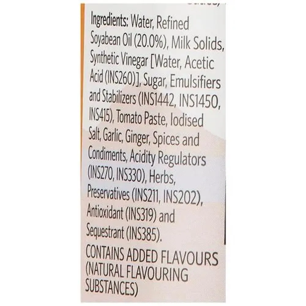 Veeba Tandoori Mayonnaise, 250g Pet Bottle