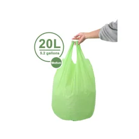 White Magic 20L Biodegradable Bin Liners 15 Pack